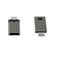 Hoyato de alta velocidad de ángulo recto Mini enchufe SMT 5 pines Usb B tipo conector fabricante