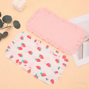 2개의 순면 친환경 세탁 가능한 아기 턱받이, 부드러운 침 흡수 턱받이 및 치아발육 턱받이 (0-24개월 유아, 신생아, 영유아용) - Product Image 5