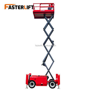 쿠보타 디젤 18m FL 자주식 시저리프트 1000kg 용량 건설용 이동식 고소작업대 - Product Image 2