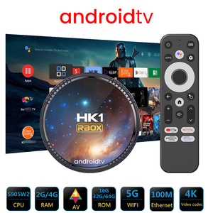 HK1 RBOX W2T Decodificador de Red TV BOX 4K Alta Definición S905W2 Android TV con aplicación de TV por IP - Product Image 2