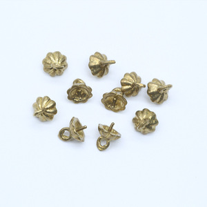Copper Blank Earrings 18K Gold Plated <b>Drop</b> Shape For Earring Making Jewelry Accessories - Product Image 3