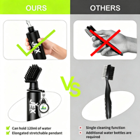 Ensemble de brosses de nettoyage de golf de marque JEX, bouteille d'eau à pression, serviette en microfibre, nettoyeur de rainures, accessoires de golf