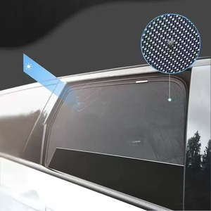 Nuevo diseño, parasol magnético para ventana de coche de Camping para <span class=keywords><strong>Hyundai</strong></span> <span class=keywords><strong>Tucson</strong></span> <span class=keywords><strong>2013</strong></span>, cortina de coche UV/aislamiento térmico, parasol para coche, 4 Uds. - Product Image 3