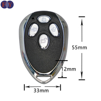 Vente en gros de clone face à face télécommande 433MHz RF universelle pour porte de garage automatique
