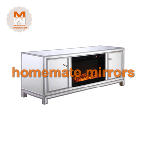 Meuble de télévision en bois miroir Hot Classic <span class=keywords><strong>avec</strong></span> cheminée - Product Image 2