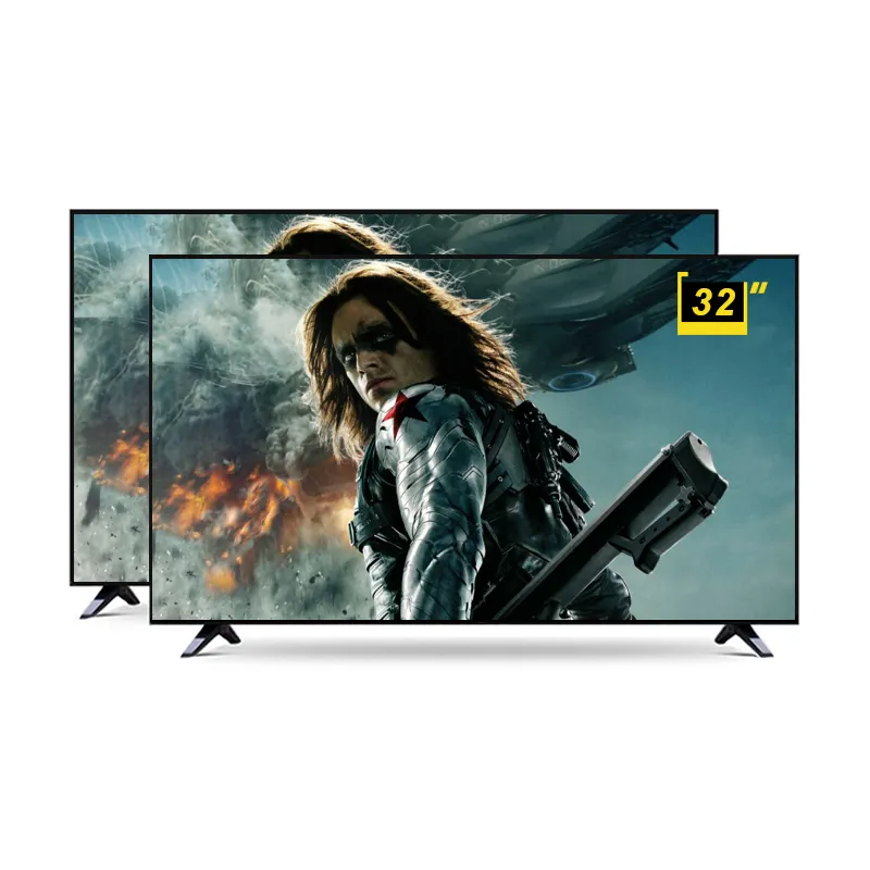 Tv lcd da china com tela plana de 32 polegadas, preço barato, led, inteligente, android tv, 32 polegadas