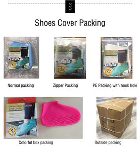 Surchaussures Imperméables Antidérapantes en Silicone Unisexe, Vente <span class=keywords><strong>Chaude</strong></span> Direct Usine, avec Sac OPP - Product Image 3