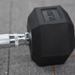 VIGFIT Attrezzatura per Sollevamento <span class=keywords><strong>Pesi</strong></span> e Fitness, <span class=keywords><strong>Manubri</strong></span> in Acciaio Confortevoli per Uso Domestico, Peso 2.5-50Kg, <span class=keywords><strong>Manubri</strong></span> da <span class=keywords><strong>Palestra</strong></span> - Product Image 3