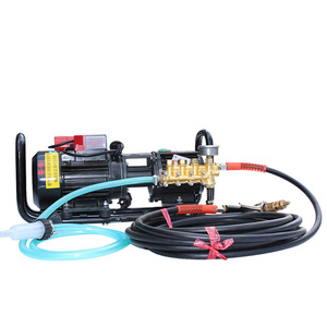 Keqiu Ql-280 Cold Water High Pressure Washer 220V 1-6Mpa Electric <b>Car</b> Wash <b>Machine</b> With 500Cm Hose And 2 Brushes - Product Image 1