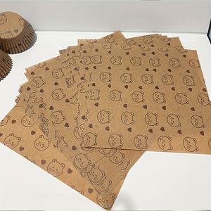Papel Antigrasa para Hornear, Apto para Alimentos, Resistente a Altas Temperaturas, para Pan, Pasteles y Galletas, con Logotipo de Marca Personalizado - Product Image 3