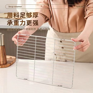 Stainless Steel Grill Rack Oven Wire Rack Heavy Duty Food Grade For BBQ And Baking - Product Image 3