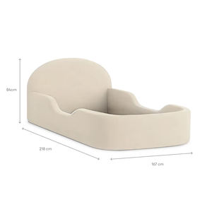 Camas Tapizadas en Oferta con Colchón Personalizado de 15 CM de Grosor, Sofá Cama para Niños, para Jugar y Dormir - Product Image 4
