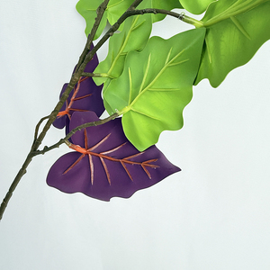 QYYN-423 Hojas <span class=keywords><strong>Artificiales</strong></span> Impresas en 3D, Planta Verde en Oferta, Árbol Pequeño para Decoración del Hogar, Mercado, Año Nuevo Chino, Navidad - Product Image 4