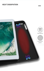 Жидкий Силиконовый Мягкий противоударный чехол для iPad Air Pro MINI чехол <span class=keywords><strong>3</strong></span> 4 5 6 7 8 9 10-го поколения кожаный чехол для планшета - Product Image 2