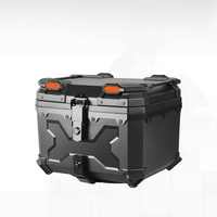 Boîte à bagages arrière pour moto MTK JT-X 45L, grande capacité, en PP, durable, anti-poussière, avec garantie d'un an