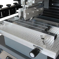 Machine d'impression semi-automatique de pochoirs pour circuits imprimés (PCB) YX3250 pour assemblage SMD complet, ligne de production LED, machine d'impression de pâte à souder