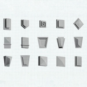 Aislamiento de techo Espuma de poliuretano Decoración Paneles de azulejos Línea de ajuste de cerámica espumada Molduras de cornisa de hormigón - Product Image 6