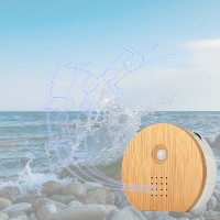 Boîte à sons de la nature activée par le mouvement, machine à bruit blanc apaisant avec sons authentiques de rivière et d'oiseaux, haut-parleur intelligent avec minuterie