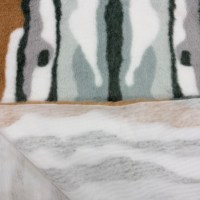 Tissu en fourrure de lapin imprimé doux et confortable, adapté aux peaux sensibles, pour couverture de bébé, vêtement, jouet, usage domestique