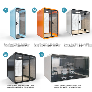 <span class=keywords><strong>Chambre</strong></span> d'isolation audio ventilée avec contrôle du bruit 30 ± 5DB Norme E0 pour les studios de <span class=keywords><strong>streaming</strong></span> professionnels - Product Image 3