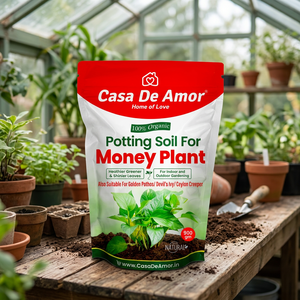Casa De Amor Bolsa de Cultivo Reutilizable Orgánica Enriquecida para Planta del Dinero, Hiedra del Diablo, Ceylon Creeper |   Ligero |   Listo para Usar - Product Image 2