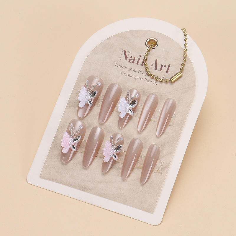 เล็บทำมือ1618กล่องขนาด10ชิ้น