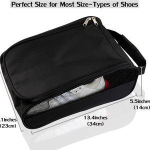 Sac de rangement pour chaussures de golf, sac fourre-tout en maille respirante pour chaussures de sport, pour les sports de plein air et les voyages - Product Image 4