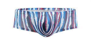 Mini Cheek Boxer Briefs Braziliaans hipster-ondergoed voor heren Sexy laagbouw bedrukte mesh slipje Ademend comfortabel - Product Image 6