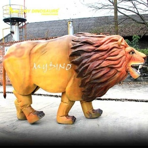 Mon Dino Réaliste Silicone En Caoutchouc 3d <span class=keywords><strong>Animal</strong></span> <span class=keywords><strong>Lion</strong></span> Costume Pour <span class=keywords><strong>Le</strong></span> Carnaval - Product Image 1