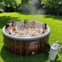 Jacuzzi gonflable en gros, spa, baignoire, grande salle de bain extérieure, jacuzzi portable, jacuzzi extérieur