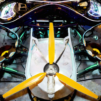 Hélice d'aviation en fibre de carbone haute résistance de 68 pouces pour drones planeurs, fournie par l'usine d'origine RAYI, moteur à essence