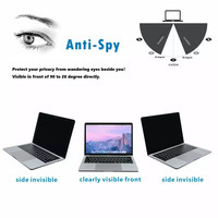 Manyetik gizlilik filtresi ekran koruyucu için Macbook 12 13 15 16.1 16.2 inç Anti parlama önleyici Anti casus dizüstü ekran film