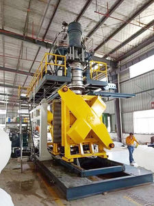 Équipement de machine de moulage par soufflage de forme spéciale en plastique de bouteille cosmétique d'occasion - Product Image 4