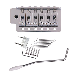 Quincaillerie de guitare 6 cordes DIY ST Custom Tremolo Nickel Guitar <span class=keywords><strong>Bridge</strong></span> for ST electric guitar parts - Product Image 1