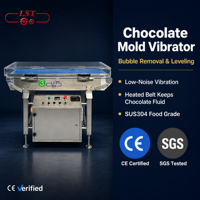 LST Schokoladenform-Vibrator Multifunktionale Schokoladenherstellungsmaschine Automatische Schokoladenproduktionslinie zum Verkauf