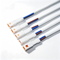 Kabel Konektor Listrik Tahan Air SYK Automotive 2/5/6PIN Adaptor DIN Konduktor Tembaga Murni Isolasi PVC Tahan Tegangan 250V