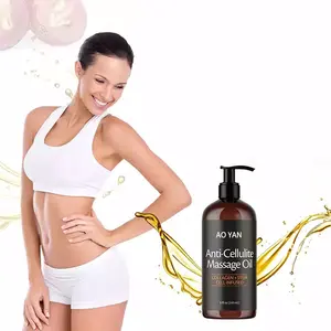 2023 Body Care Products Skin Tightening Cream Coffee Weight Loss Fat Burn Tightening Body Slimming Hot Massage Oil