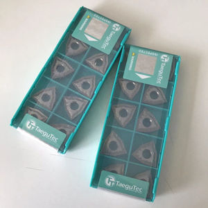 Plaquettes en carbure TaeguTec WNMG080404MT CT3000 OEM, outil de tournage externe pour tour CNC - Product Image 3