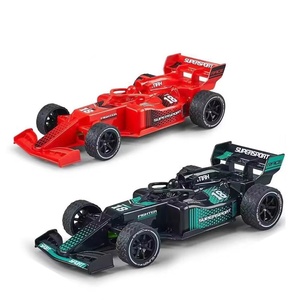 Voiture de course RC <span class=keywords><strong>F1</strong></span> à l'échelle 1:18 avec lumières LED, pack mixte 2 couleurs, jouet télécommandé pour enfants - Product Image 1