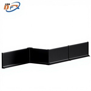 Bande de décoration architecturale vente directe d'usine 4cm de haut Style pâte en alliage d'aluminium garniture de sol <span class=keywords><strong>plinthe</strong></span> pour parc extérieur - Product Image 1