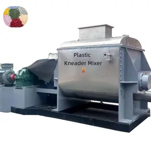 Industriële Lab Kneder Voor Granule Plastic Pvc Poeder Roterende Kleur Mixer 60Kg 100Kg 100l 200Kg 500 Kg 1000Kg 1000l Met Vacuüm