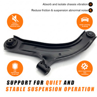 Bras de suspension inférieur avant pour Nissan 54500-EW000, ensemble de bras de suspension, pièces de châssis automobile, remplacement OEM d'usine