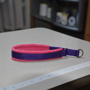 Collar de perro de deslizamiento limitado Cerise/Puprple-35mm de ancho - Product Image 1