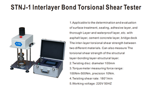 Digitaler Zwischenschicht-Bindungs-Torsions-Schermessgerät zur Messung der Materialhaftfestigkeit - Product Image 4