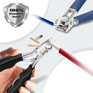 2-mảnh dài xử lý Nail Clipper Set móng chân Clipper và dày Nail Clipper với Catcher công cụ làm đẹp cho người cao niên và ngón tay - Product Image 6