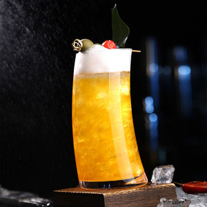 Personnalisé en stock jus de boisson eau verre tasse en forme de verre 480ml 16oz clair bière chope pinte verre tasses - Product Image 4