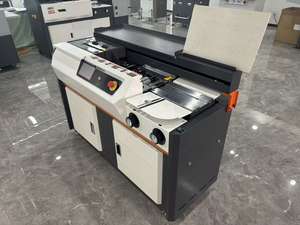 Machine à relier les livres FRONT Modèle C50, machine à relier par collage, écran tactile de base de 7 pouces avec collage latéral - Product Image 3