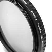 Filtre en verre 2-en-1 VND+CPL à nano-revêtement, ND variable 2-2000 Stops, polariseur circulaire, étanche pour appareil photo reflex numérique et hybride