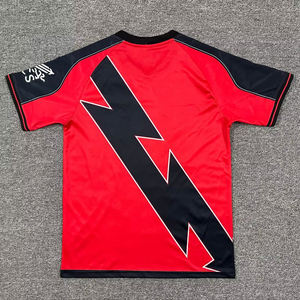 ชุดฟุตบอลฤดูร้อน ฤดูกาลใหม่ 2025/26 ลายพิมพ์เรโย วัลเลคานา ออกแบบเองได้ เสื้อแข่งเหย้า/เยือน แขนสั้น โพลีเอสเตอร์ แห้งเร็ว - Product Image 2