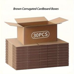 Scatola di cartone con logo personalizzato stampa di carta portaoggetti grandi contenitori che inviano cartone ondulato - Product Image 6